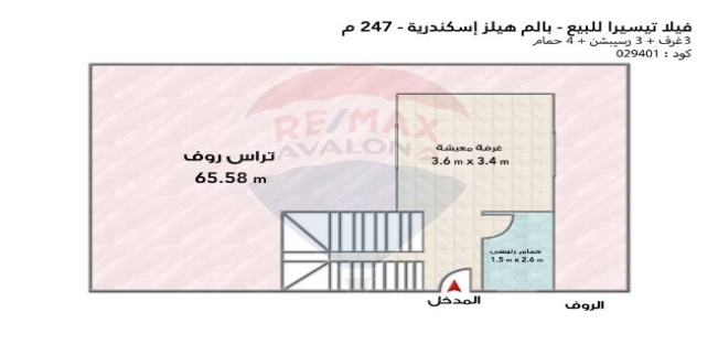 دوبلكس للبيع فى قسم محرم بك - الإسكندرية