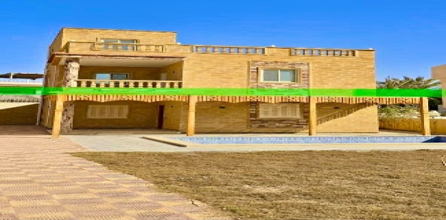 شاليه للبيع فى مركز الحمام - مطروح