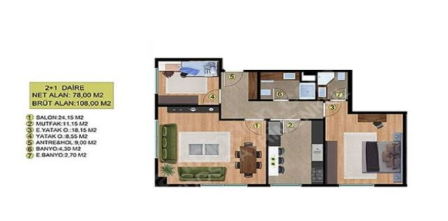 Apartment For Sale In Beylikduzu - Istanbul