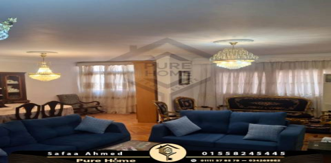 شقة للإيجار فى رشدي - قسم سيدى جابر - الإسكندرية