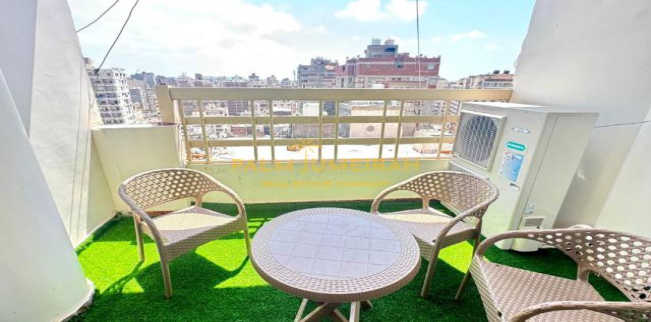 شقة للإيجار فى ميامي - قسم المنتزه - الإسكندرية