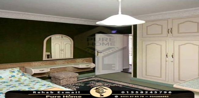 شقة للإيجار فى جليم - قسم الرمل - الإسكندرية