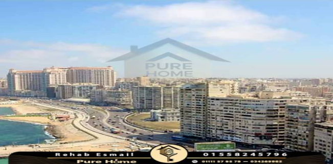 شقة للإيجار فى جليم - قسم الرمل - الإسكندرية