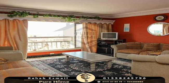 شقة للإيجار فى جليم - قسم الرمل - الإسكندرية