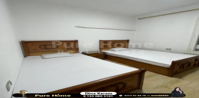 شقة للإيجار فى سموحة - قسم سيدى جابر - الإسكندرية