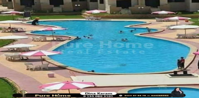 شاليه للبيع فى مركز الحمام - مطروح